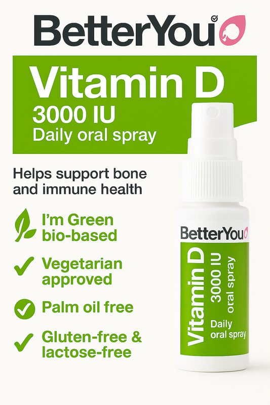 Boost D3 Daily Oral Spray – 3000 IU | Natural Peppermint | 15ml | 100 Sprays
